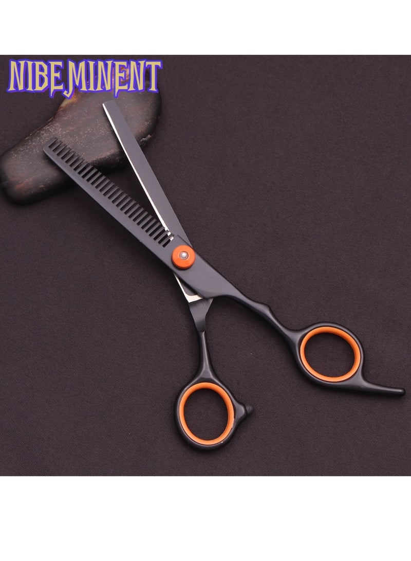 NIBEMINENT 6-inch hair cutting scissors hair cutting tool set. Hair cutting scissors set. Thinning scissors styling tool, shaver comb set, hair cutting comb, shaver, double-sided comb, apple comb - Image 3