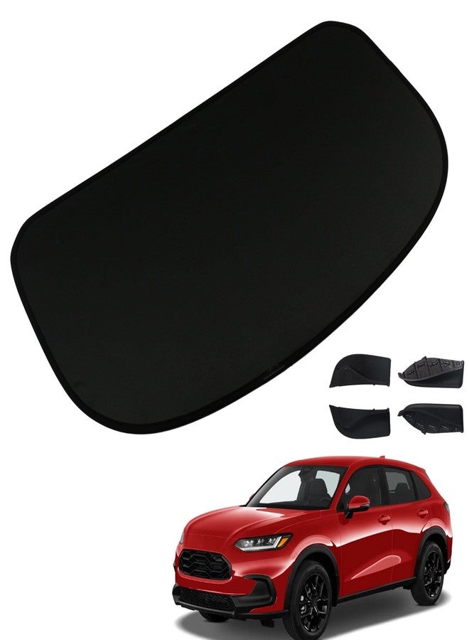 Marretoo for 2023 2024 2025 Honda HRV Cargo Cover for Honda HR-V Accessories Cargo Trunk Cover Factory Style Black Trunk Security Shield Shade - Image 2