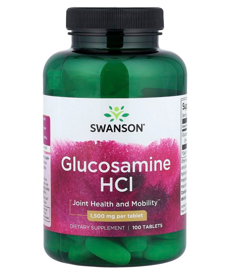 Glucosamine HCl 1500 mg 100 Tablets