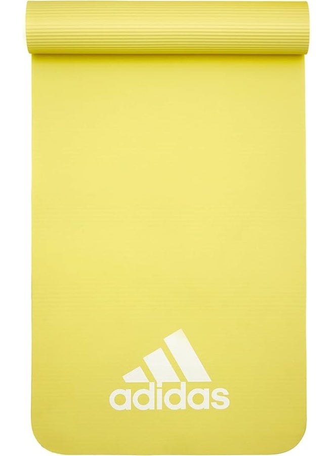 Adidas Yoga Mat - 7Mm - Pulse Yellow - Image 1