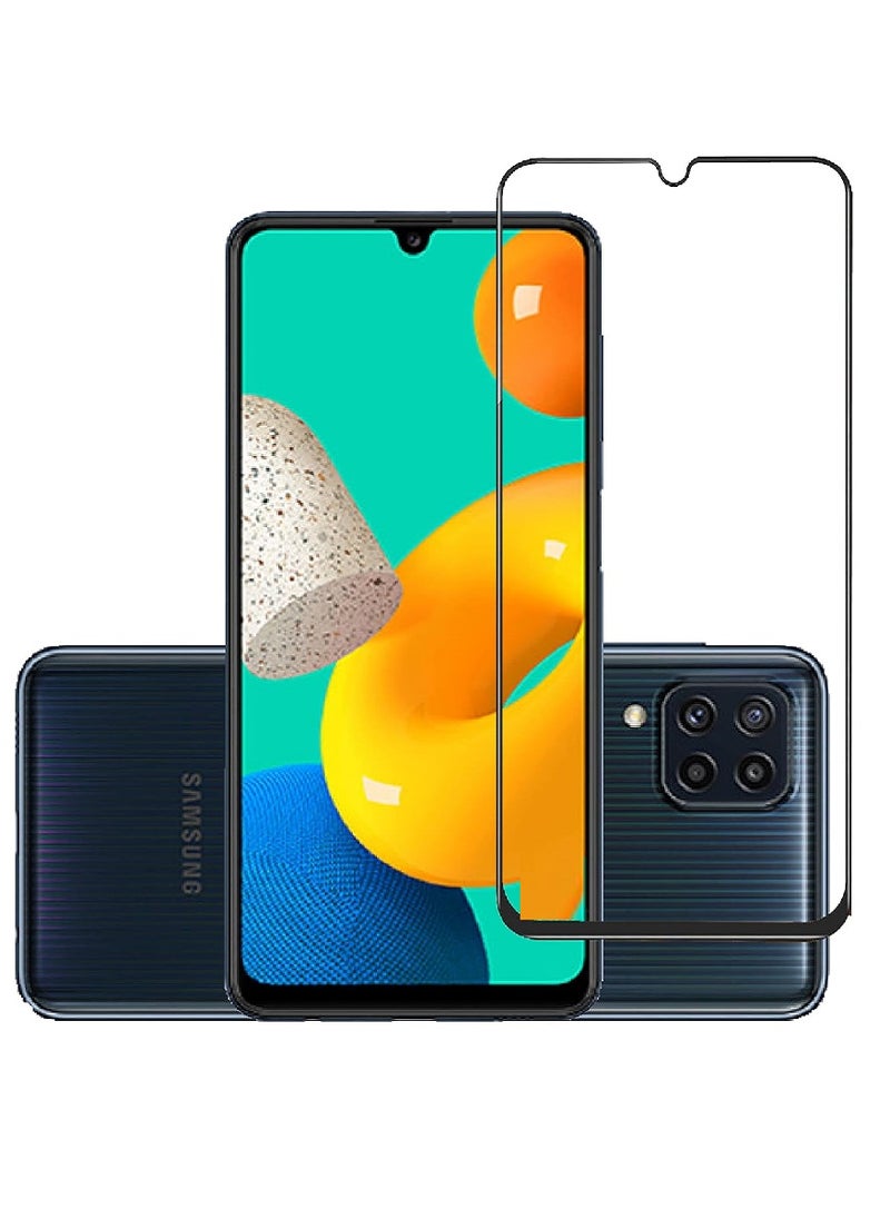 Super Tempered Glass Screen Protector 5D Designed For Samsung Galaxy M32 4G Full Glue Edge to Edge Full Screen Coverage And Bubble Free - Image 1
