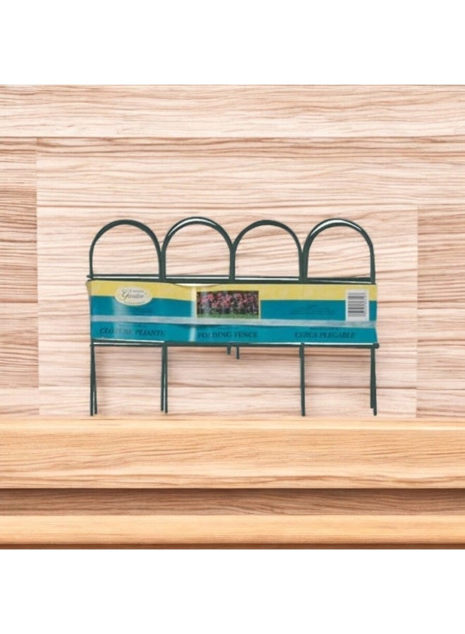 Panacea 10X10 Green Arch Folding Fence - Image 3