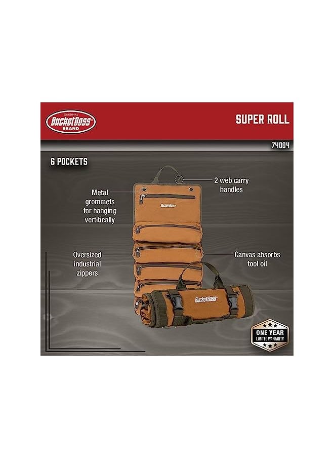 Bucket Boss Boss - Super Roll, Tool Bags - Original Series (74004), Brown  - Image 3