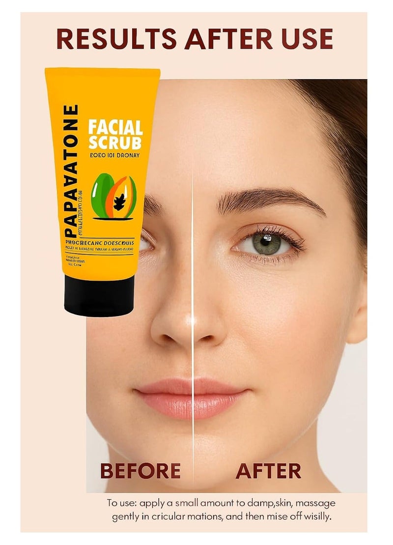 Melano Pharma Papayatone Facial Scrub Extra Whitening 150 g - Image 2