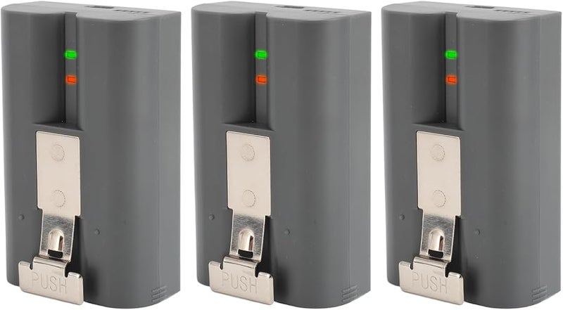 بطارية Asixxsix 8000mAh بديلة لكاميرا جرس الفيديو 2 و3 و3plus و4، بطارية ليثيوم أيون قابلة للشحن، 3 قطع - Image 2