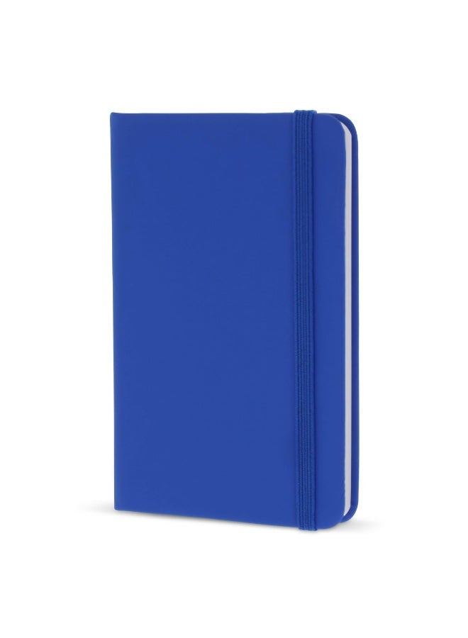 giftex Pack of 5pcs A6 Size PU Cover Notebook in Blue Colour - Image 1