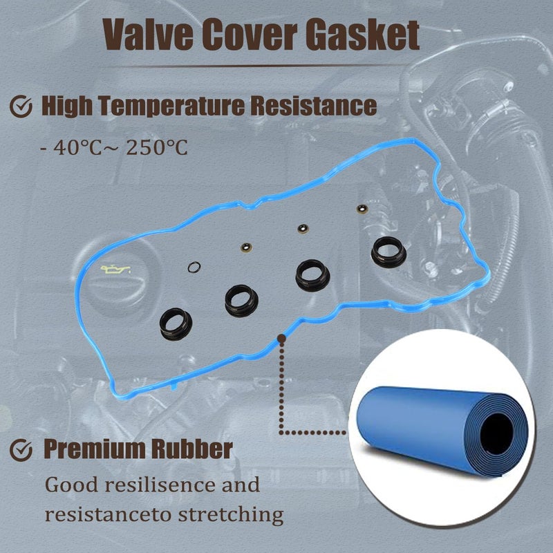 AUCERAMIC Engine Valve Cover Gasket Set for Toyota and Lexus Models - Image 4