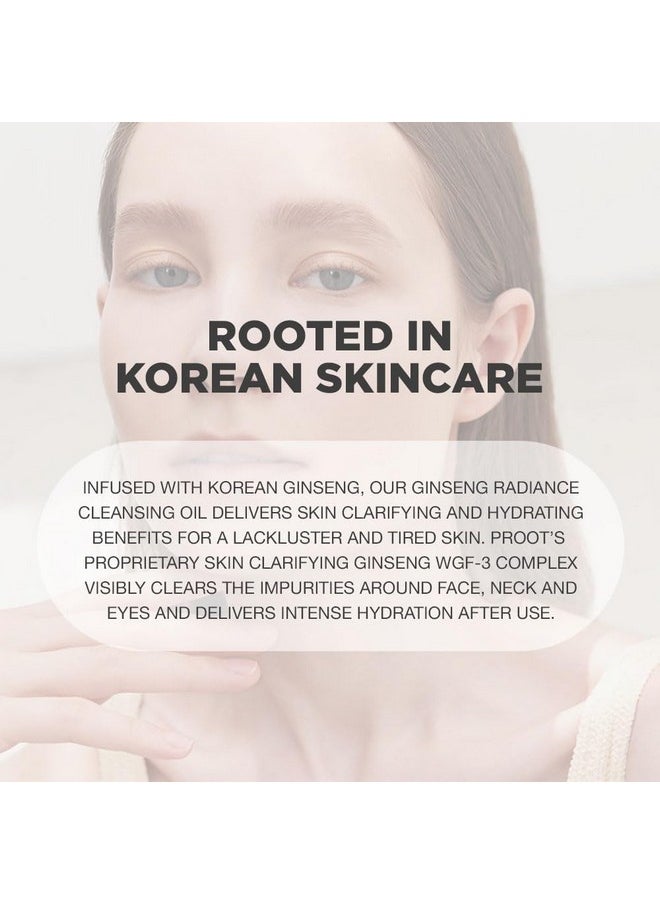 Proot - Ginseng Cleansing Oil Ginseng Cleansing Oil For Face Korean Ginseng Cleansing Oil Ginseng Cleanser Oil For Athome Skincare - Image 1