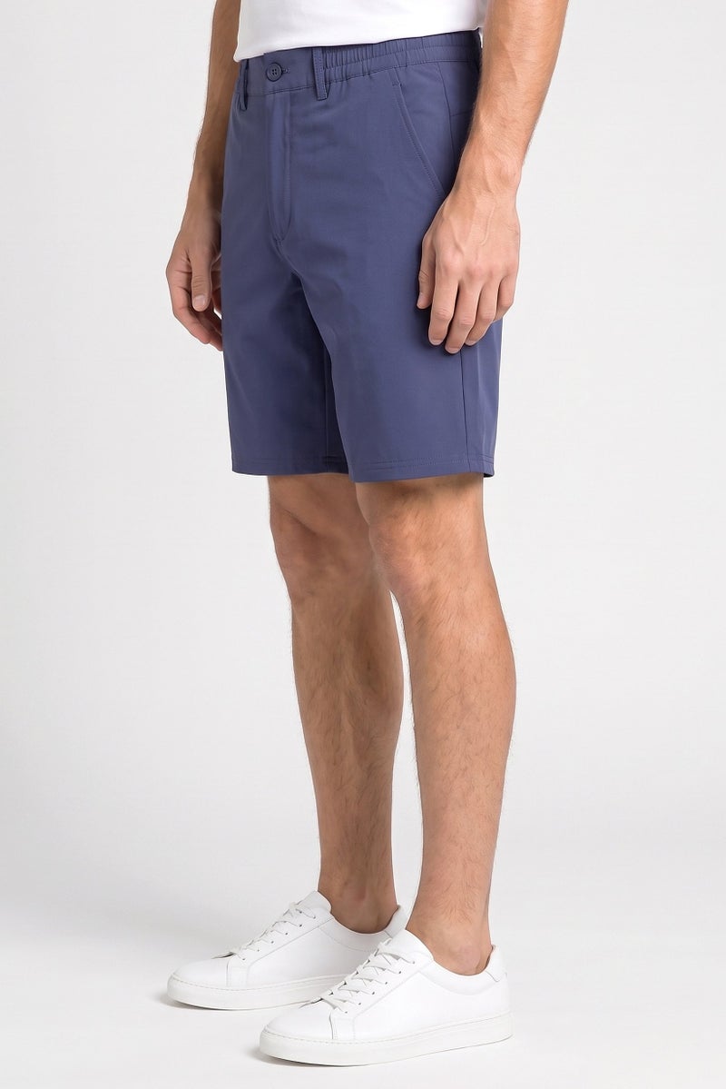 RBX Men Sportswear Fit Outdoor Shorts, Blue - Image 3