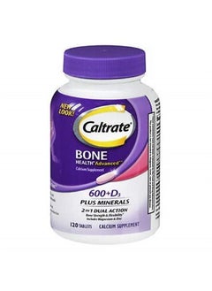 Caltrate Calcium & Vitamin D Plus Minerals, 600+D3 120 Tablets ( Pack of 1)  - Image 5