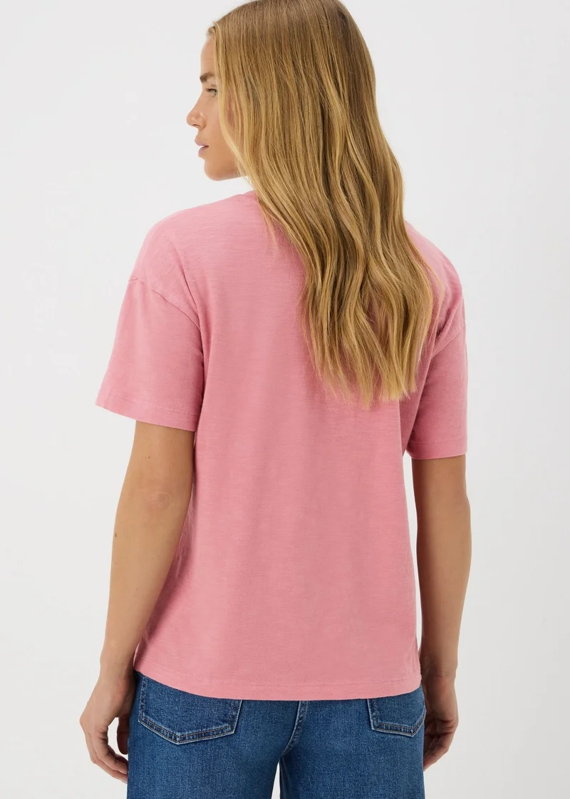 Matalan Pink Lace Flower T-Shirt