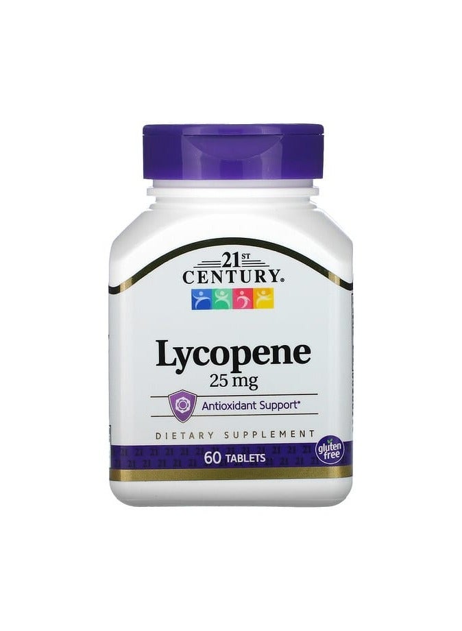 الليكوبين، 25 ملغ، 60 قرصًا