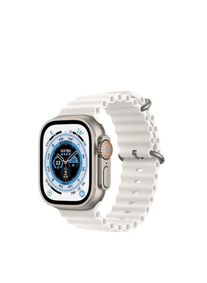 adhomax New T900 Ultra 2 smart watch Elegant Design 2.2" NFC, infinite display, Fitness Tracker, Heart Rate, Bluetooth, Wireless Charging, works with IOS and android, for men and women - Image 2