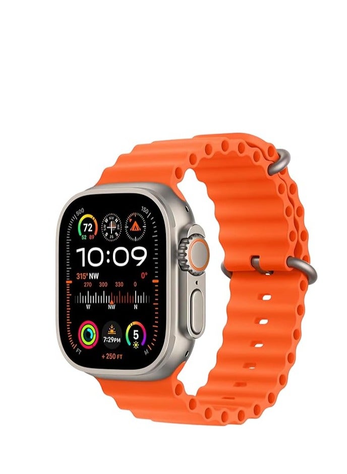 adhomax New T900 Ultra 2 smart watch Elegant Design 2.2" NFC, infinite display, Fitness Tracker, Heart Rate, Bluetooth, Wireless Charging, works with IOS and android, for men and women - Image 4