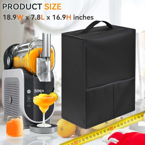 lasesasies Smoothie Machine Cover for Ninja SLUSHi 72 oz Professional Frozen Beverage Machine FS301 Professional Smoothie Machine Smoothie Machine Frozen Beverage Machine Home Smoothie Machine - Image 3