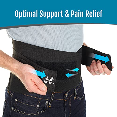 BioSkin Lumbar Support Back Brace Provides Support for Sciatica Pain Relief Herniated Discs and Back Sprains Lumbar Back Belt for Men and Women Large - Image 5
