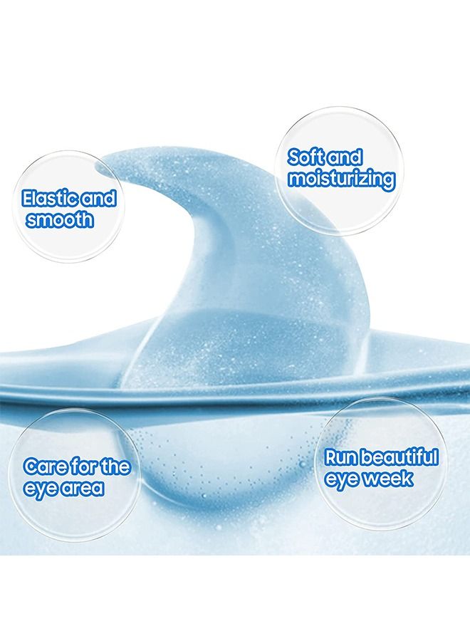 SADOER 10Pcs Under Eye Patches Blueberry Collagen Eye Mask Eye Gel Treatment Masks for Reducing Dark Circles,Puffy Eyes & Anti Aging,Under Eye Gel Pads Blueberry  - Image 3
