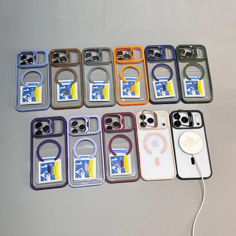 حافظة حماية متطورة لهاتف آيفون 17 مع مسند وشحن MagSafe و عداسات لحماية الكاميرة - Image 3