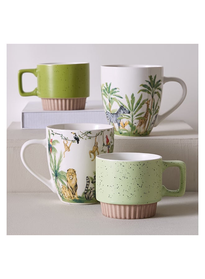 Home Box فنجان أسود قابل للتكديس 9 x 8 x 7.5 سم - Image 5