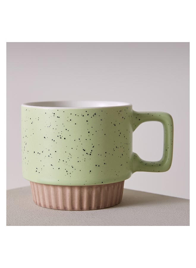 Home Box فنجان أسود قابل للتكديس 9 x 8 x 7.5 سم - Image 2