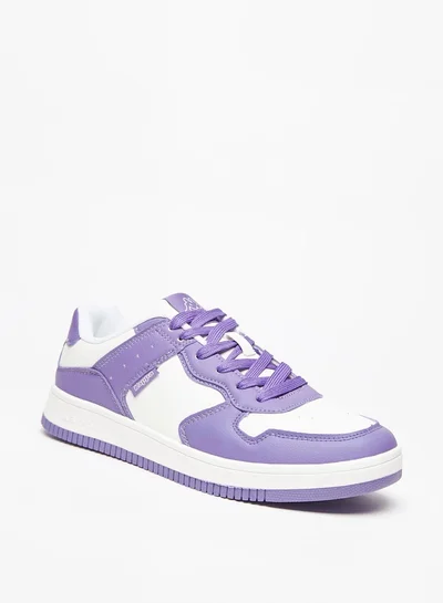 كابا Women's Textured Lace-Up Sneakers