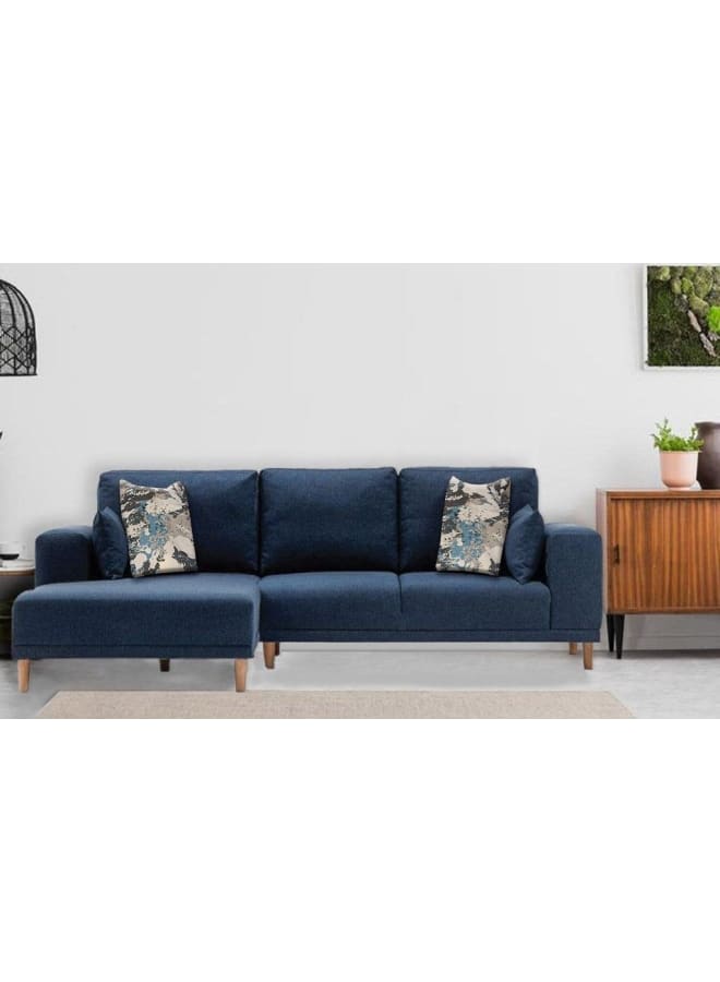 ريترو ركنة مودرن 235 سم – أزرق - Image 1