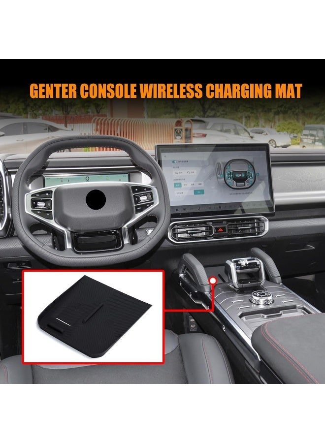 Center Console Wireless Charging Mat for Jetour T2 2025 - Image 4