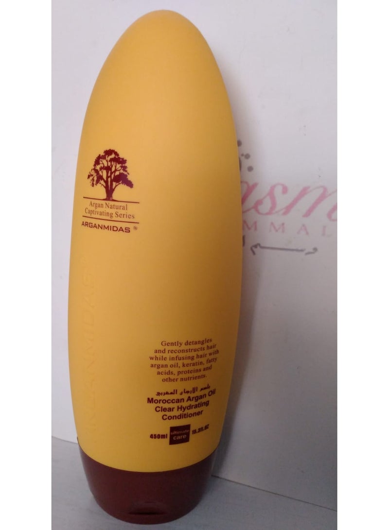 Arganmidas Moroccan Argan Oil Clear Hydrating Conditioner 450ml - Image 1