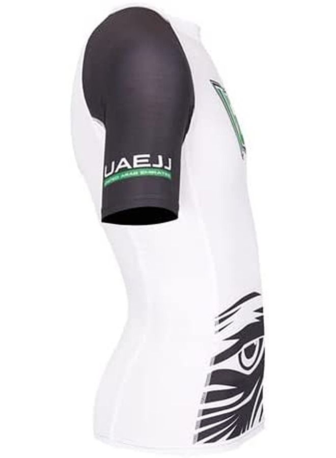 UAEJJ Jiu Jitsu Short Sleeve Rash Guard - Image 2