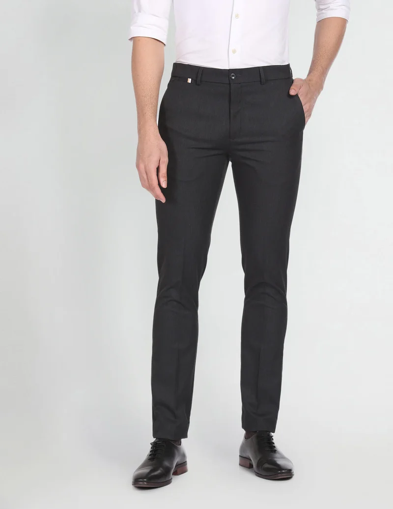 Arrow Jackson Super Slim Heathered Trousers
