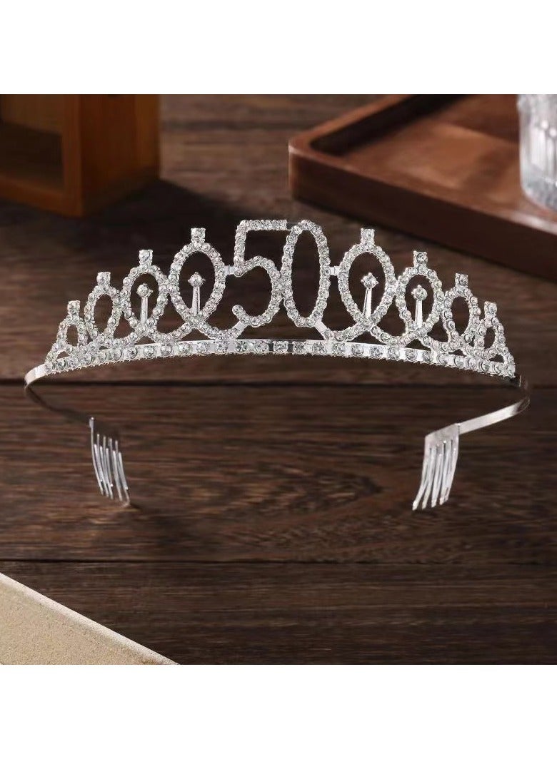 Crystal Crown Crown Headband