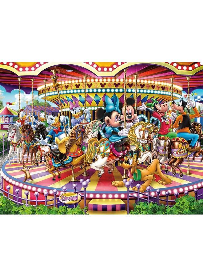 Ceaco لعبة تركيب الصور المقطوعة كبيرة الحجم من ديزني كاروسيل، مكونة من 300 قطعة - Image 1