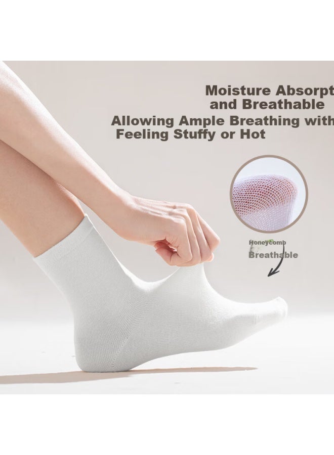 Sometimes Disposable Socks For Men And Women, One-time Use, High Tube, Breathable, Essential Travel And Business Supplies, Black, 20 Pairs - Image 1