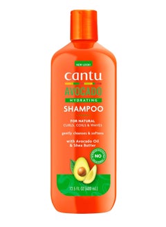 CANTO Cantu Shea Butter Avocado Sulfate Free Moisturizing Shampoo, 400 ml  - Image 1