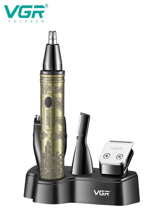 VGR V-621 Professional Men's Grooming Kit 4in1 Multicolour - Image 2