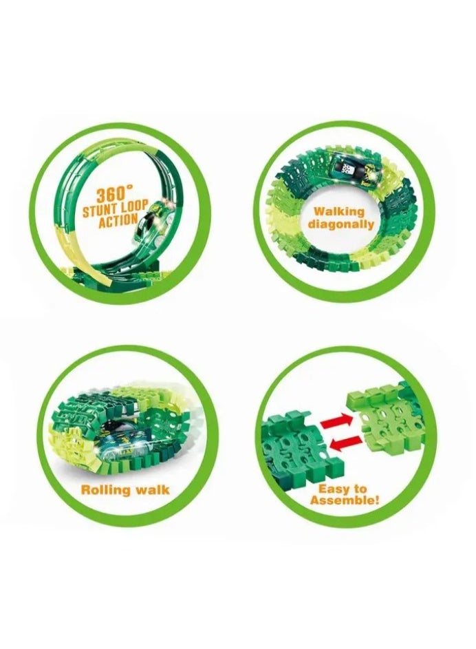 Dinosaur Track Play Set for Kids - Image 3