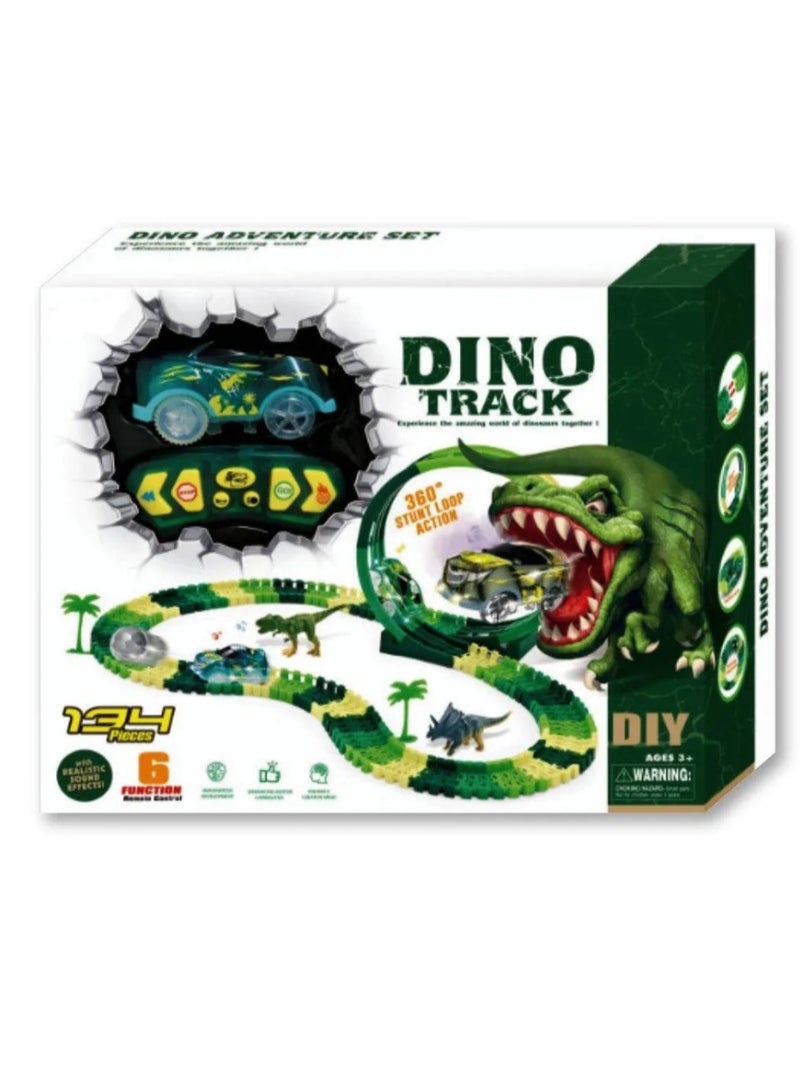 Dinosaur Track Play Set for Kids - Image 4