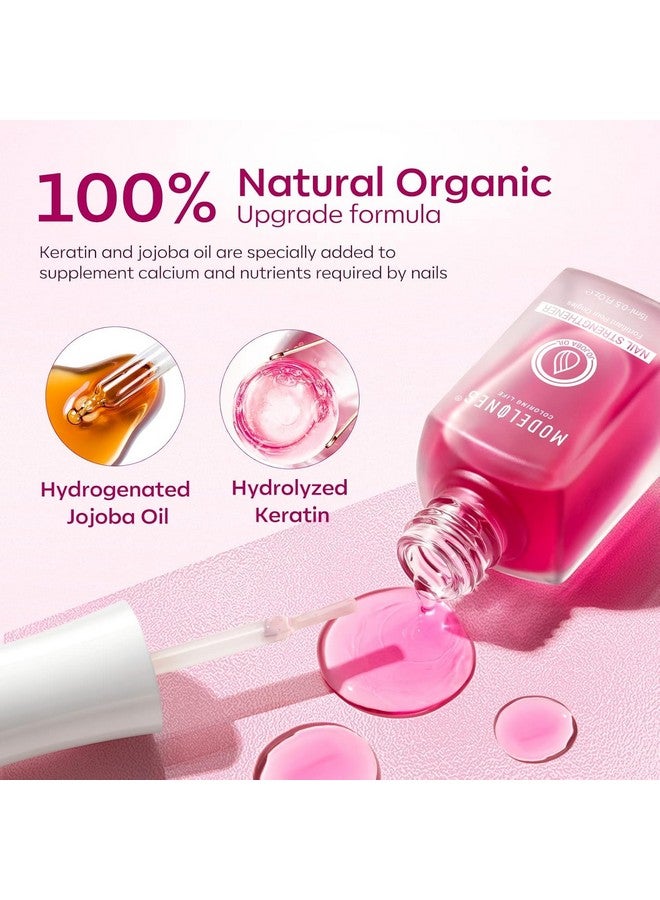 موديل ونز مقوي أظافر موديلونز للأظافر الرقيقة والناعمة، علاج للأظافر التالفة، مقوي للأظافر، عناية فائقة بالأظافر، سريع الجفاف، طبقة أساسية من طلاء الأظافر، 0.5 أونصة، عبوة واحدة - Image 4