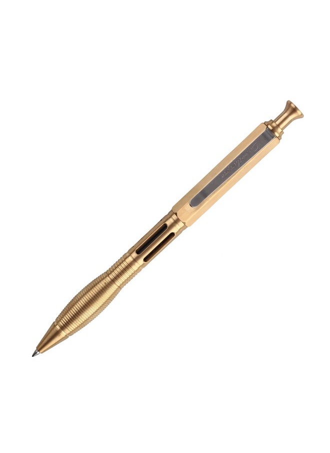 Solid Brass Wide Grip Extra Weight Click Push Retractable Gel Pen Compatible With Pilot G2 Refill Stainless Steel Clip(Prg130Nl) - pzsku/ZCB676B1BEAE7B55D3A90Z/45/_/1731928077/2d7becf7-fa34-4b6f-b681-23d2a4f2a2b9