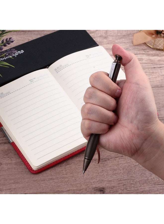 قلم جل قابل للسحب بقبضة عريضة من النحاس الصلب ووزن إضافي ومزود بميزة النقر والدفع متوافق مع مشبك إعادة تعبئة Pilot G2 المصنوع من الفولاذ المقاوم للصدأ (Prg130Nl) - Image 5