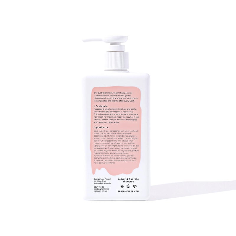 Georgiemane Repair & Hydrate Shampoo 11.16 fl oz - Image 4