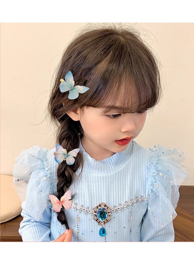 QINGYAN 12-Pieces Glitter Butterfly Hair Clips for Teens Women Hair Accessories (Color Random) - Image 4