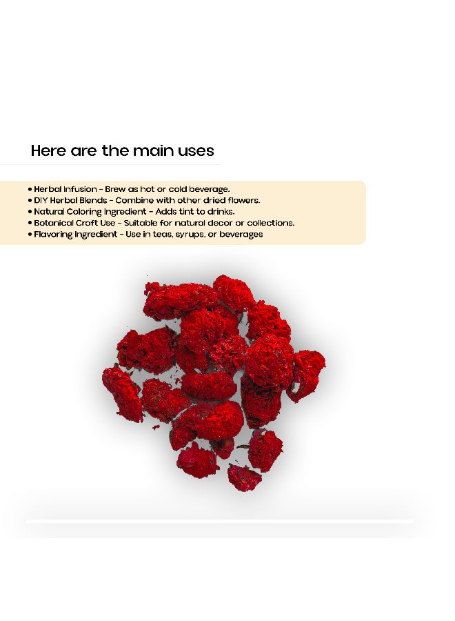 OGOC Dried Pomegranate Flowers Natural Decorative Floral for Potpourri Home Fragrance & DIY Crafts - Image 3