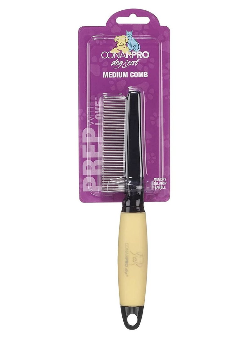 Dog Medium Comb Multicolor
