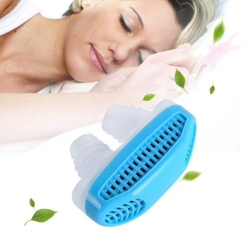 BANCROFT Anti-Snoring Nose Clip, 2-in-1 Air Purifier Breathing Device for Night Sleep, Men and Women, 1 Piece - Image 2