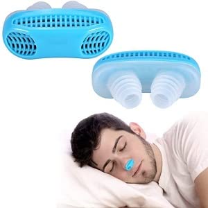 BANCROFT Anti-Snoring Nose Clip, 2-in-1 Air Purifier Breathing Device for Night Sleep, Men and Women, 1 Piece - Image 3