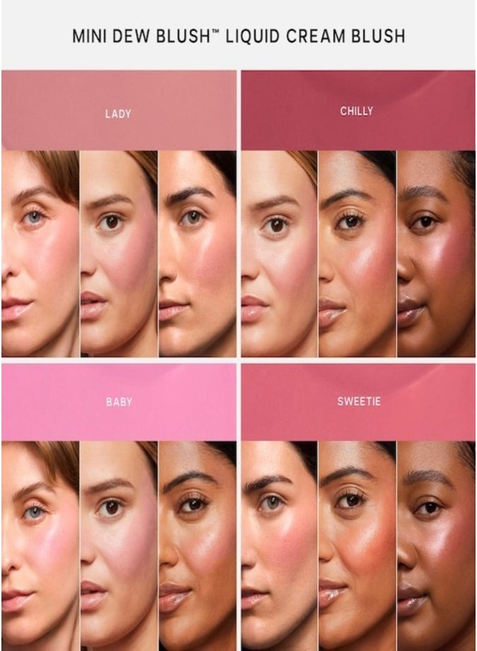 سايي ساي أحمر خدود سائل كريمي صغير بنكهة تشيلي 7 مل - مرطب، قابل للتكثيف، يمنح إشراقة طبيعية للخدود - Image 5