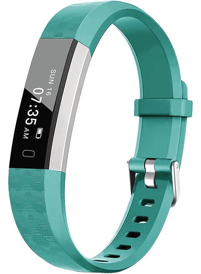 BIGGERFIVE Slim Fitness Tracker Watch for Kids Girls Boys Teens, Waterproof Activity Tracker with Pedometer, Calorie and Step Counter, Sleep Monitor, Silent Alarm Clock - Image 1