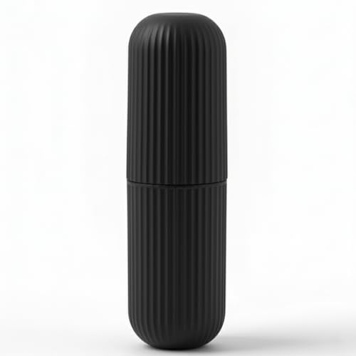 XML Toothbrush Toothpaste Holder Case Cover Container Portable Protective Plastic for Traveling, Camping, Bathroom,Home, School, Business Travel Accessories - Image 1
