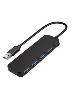 USB Hub, VIENON 4-Port USB 3.0 Hub USB Splitter USB Hub for Laptop, Xbox, Flash Drive, HDD, Console, Printer, Camera,Keyborad, Mouse- Black/USB Port